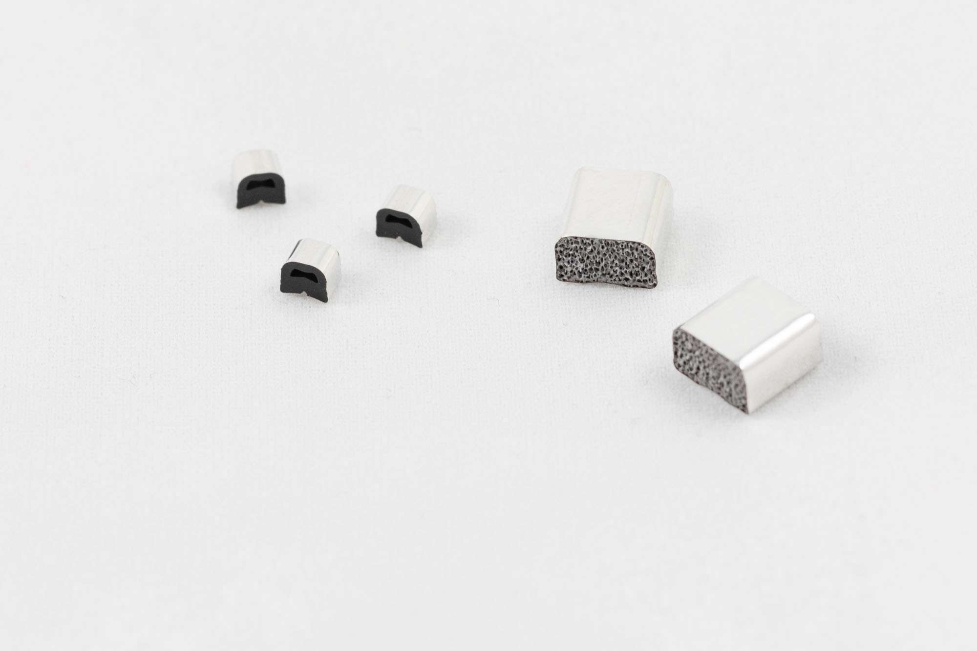 Soft SMD contact foam used for EMI grounding